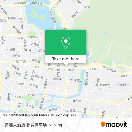 黄埔大酒店-收费停车场 map
