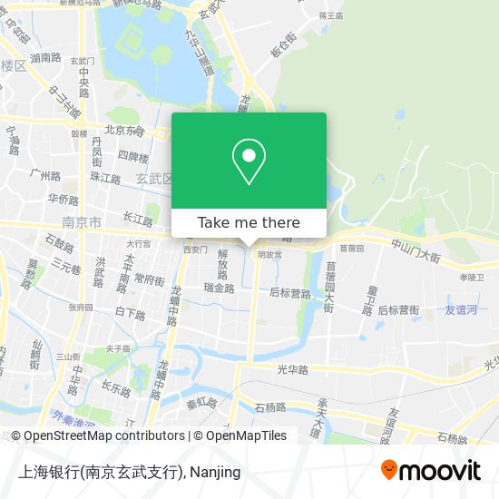上海银行(南京玄武支行) map