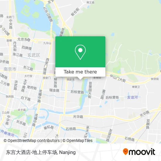 东宫大酒店-地上停车场 map