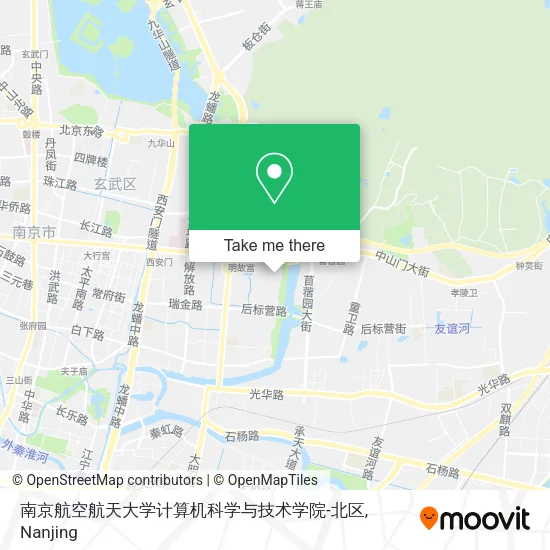 南京航空航天大学计算机科学与技术学院-北区 map