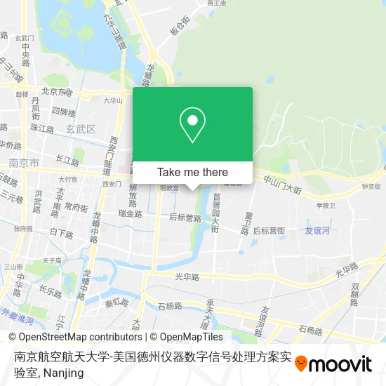 南京航空航天大学-美国德州仪器数字信号处理方案实验室 map