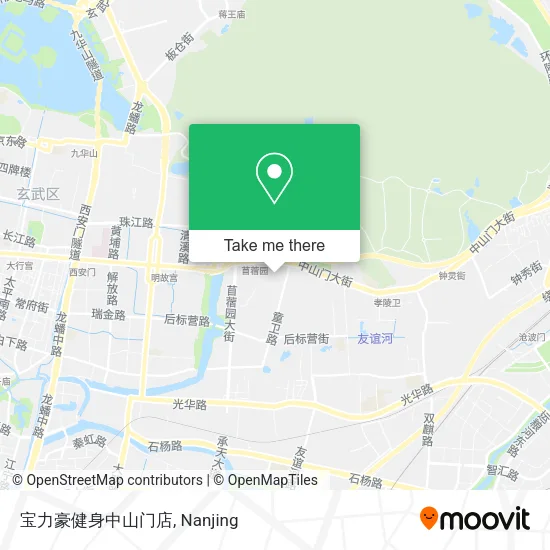 宝力豪健身中山门店 map