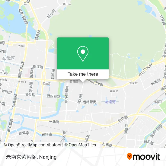 老南京紫湘阁 map