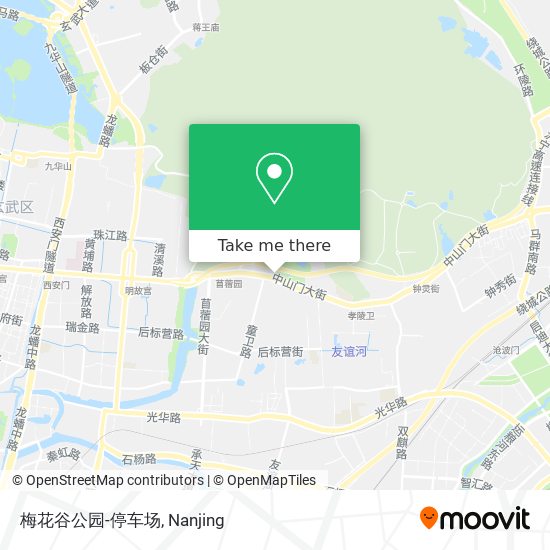梅花谷公园-停车场 map