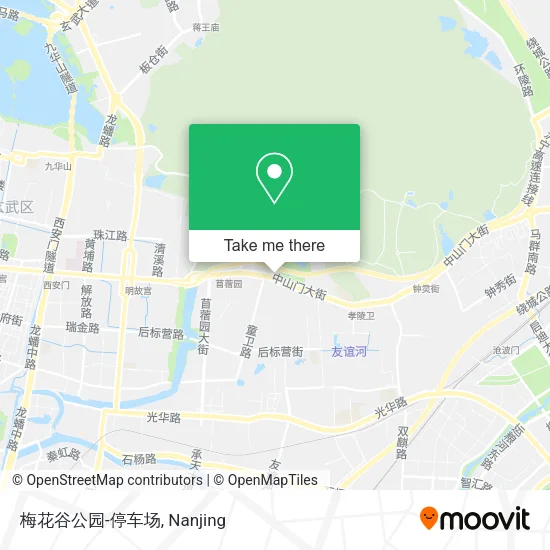 梅花谷公园-停车场 map