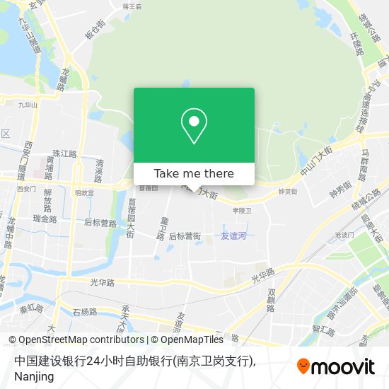 中国建设银行24小时自助银行(南京卫岗支行) map