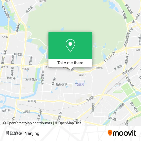 晨晓旅馆 map