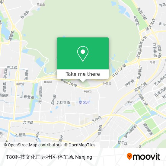 T80科技文化国际社区-停车场 map
