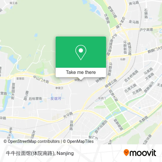 牛牛拉面馆(体院南路) map