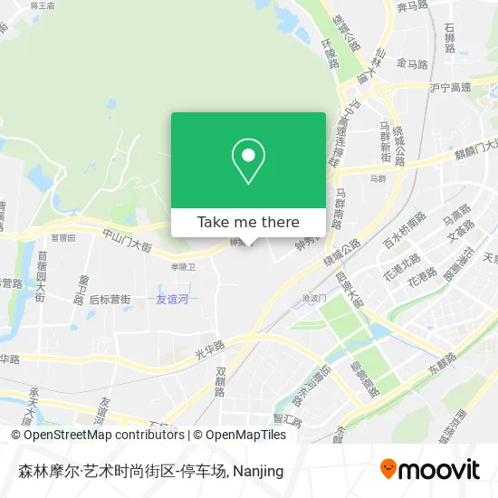 森林摩尔·艺术时尚街区-停车场 map