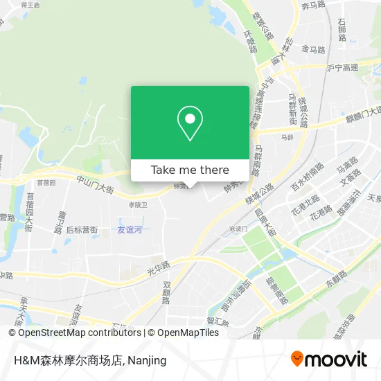 H&M森林摩尔商场店 map