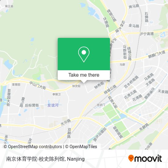 南京体育学院-校史陈列馆 map