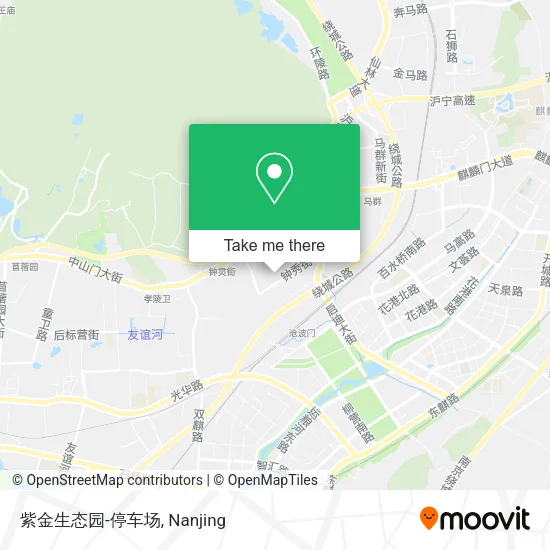 紫金生态园-停车场 map