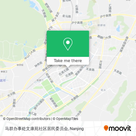 马群办事处文康苑社区居民委员会 map