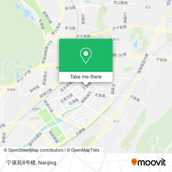 宁康苑8号楼 map