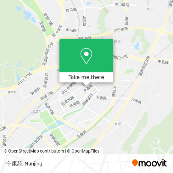 宁康苑 map