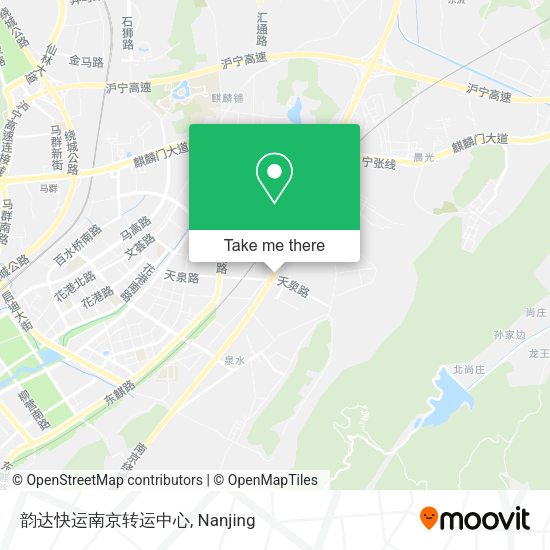 韵达快运南京转运中心 map