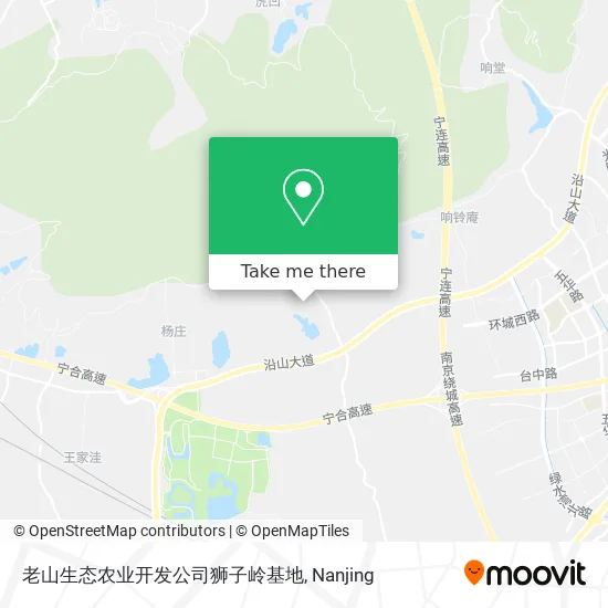 老山生态农业开发公司狮子岭基地 map