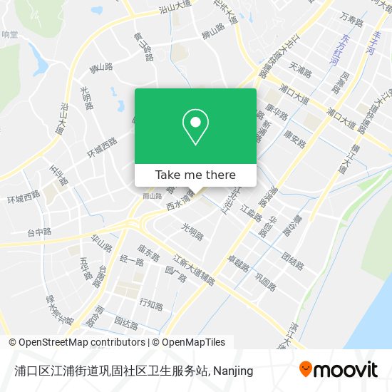 浦口区江浦街道巩固社区卫生服务站 map