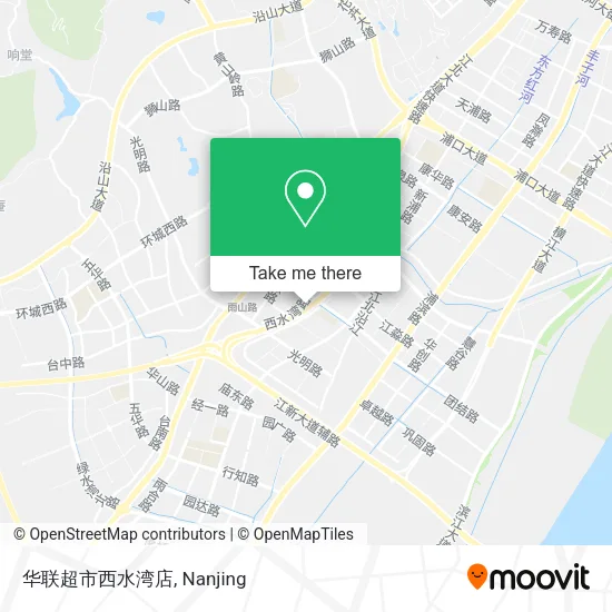 华联超市西水湾店 map