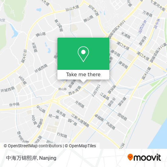 中海万锦熙岸 map