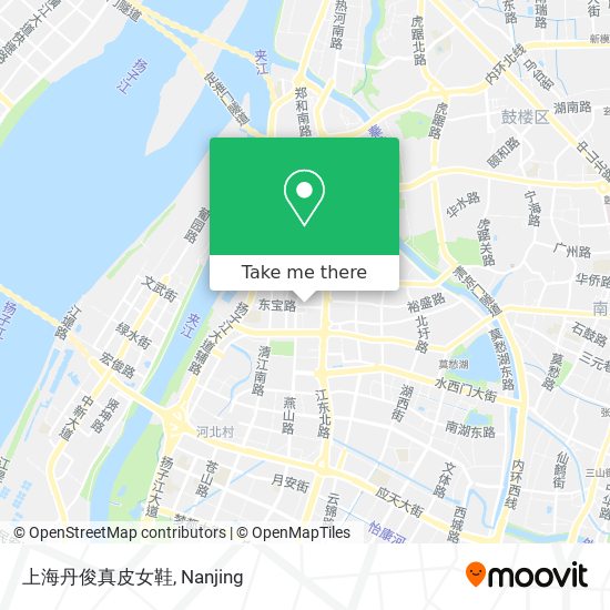 上海丹俊真皮女鞋 map