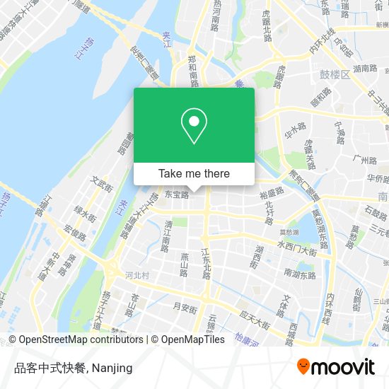 品客中式快餐 map