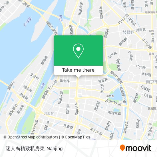 迷人岛精致私房菜 map