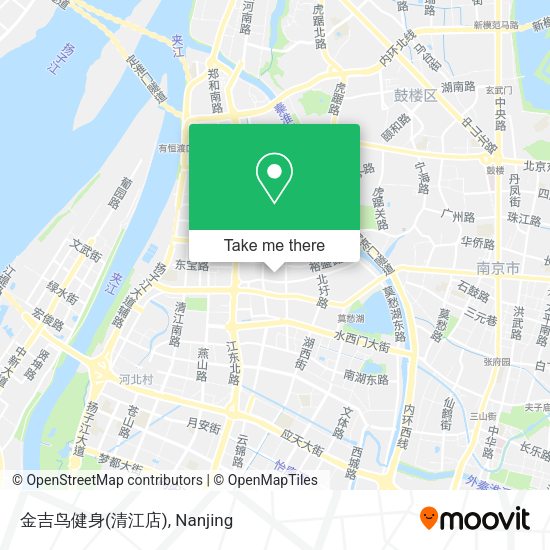 金吉鸟健身(清江店) map