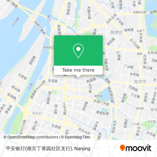 平安银行(南京丁香园社区支行) map