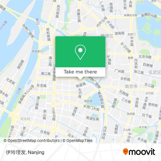 伊玲理发 map