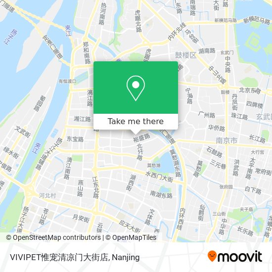 VIVIPET惟宠清凉门大街店 map