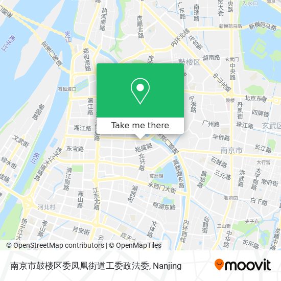 南京市鼓楼区委凤凰街道工委政法委 map