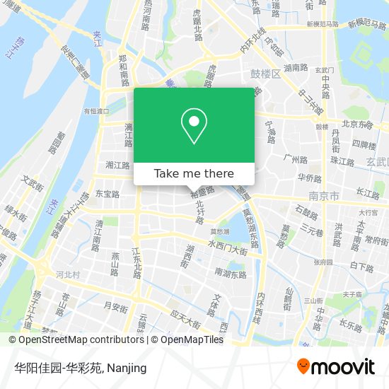 华阳佳园-华彩苑 map