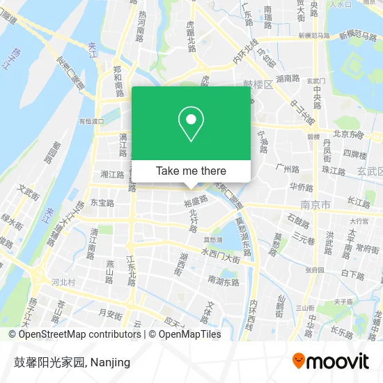 鼓馨阳光家园 map