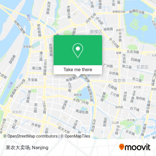 果农大卖场 map