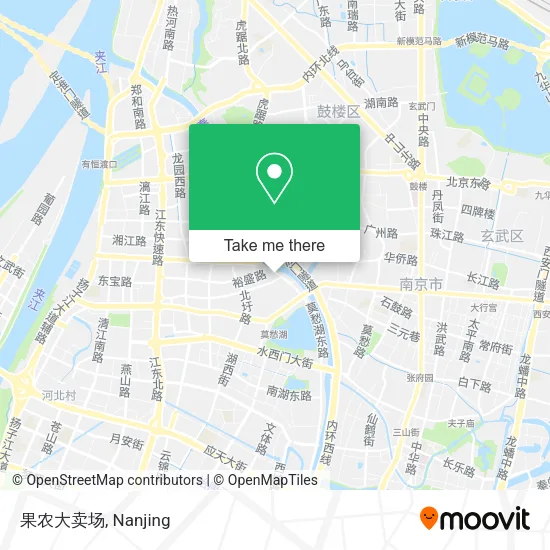 果农大卖场 map