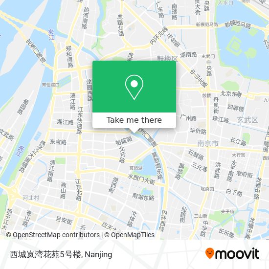 西城岚湾花苑5号楼 map