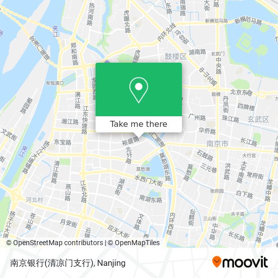 南京银行(清凉门支行) map