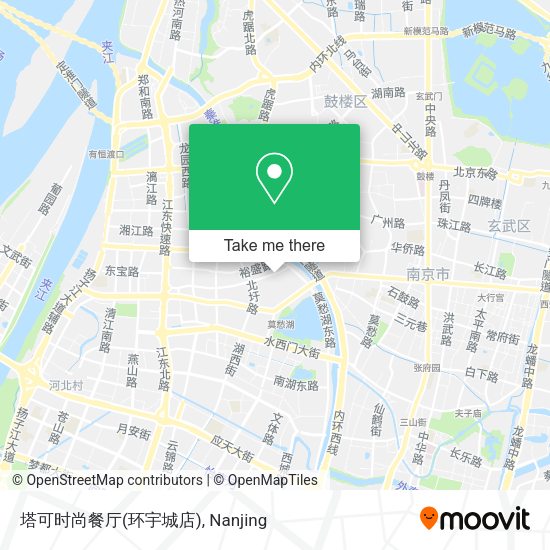 塔可时尚餐厅(环宇城店) map