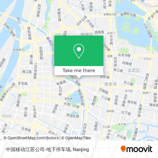 中国移动江苏公司-地下停车场 map