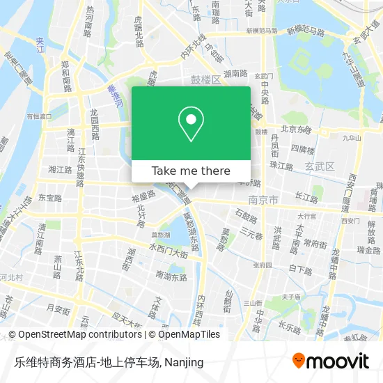 乐维特商务酒店-地上停车场 map