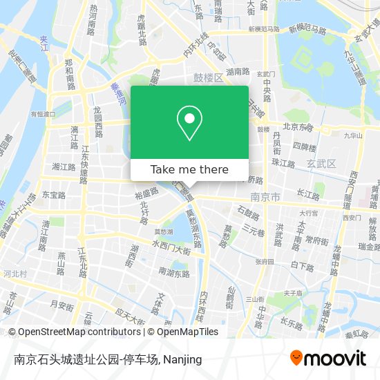 南京石头城遗址公园-停车场 map