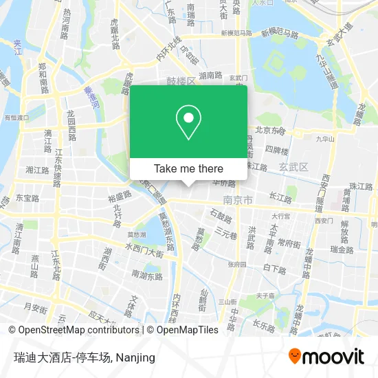瑞迪大酒店-停车场 map