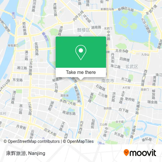 康辉旅游 map