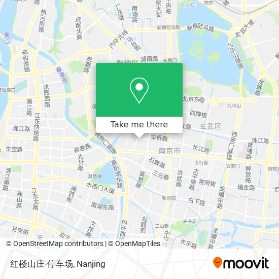 红楼山庄-停车场 map