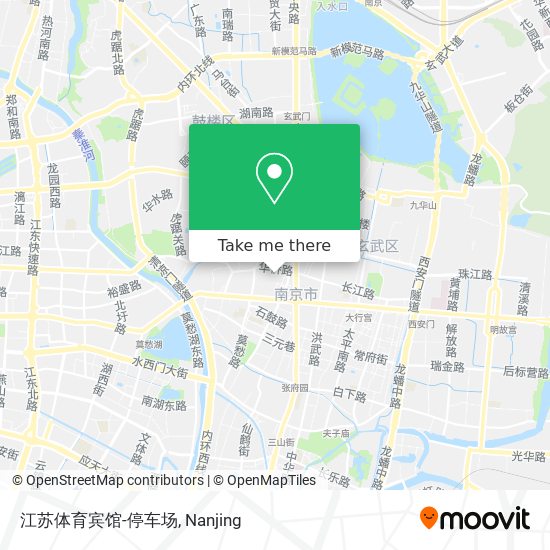 江苏体育宾馆-停车场 map