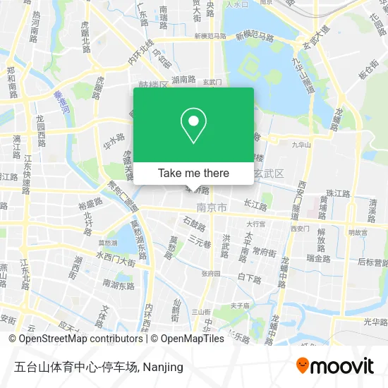 五台山体育中心-停车场 map