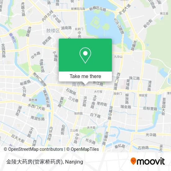 金陵大药房(管家桥药房) map