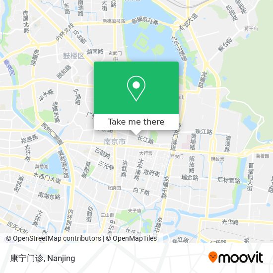 康宁门诊 map